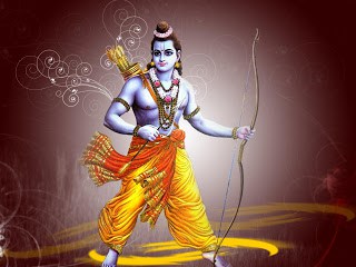 Shri Ram with bow