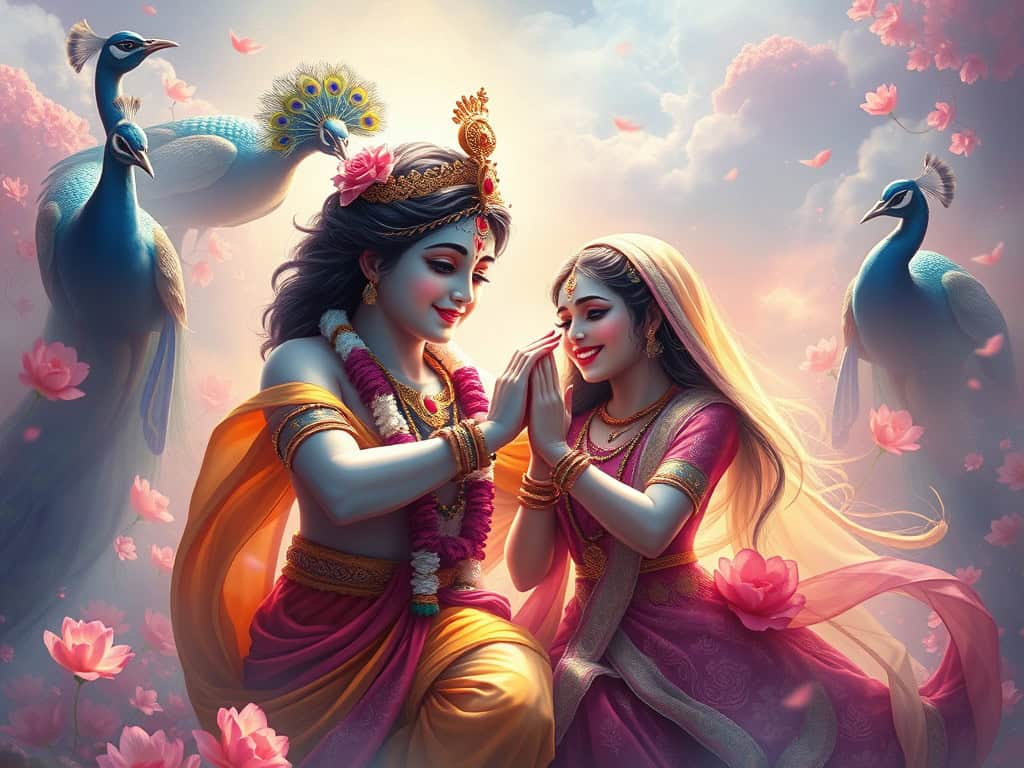 कृष्ण द्वारा राधा जी की प्रेम परीक्षा Radha ji ki Prem Pariksha